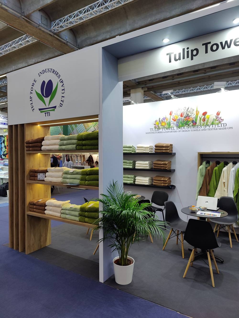 TTI Knitwear at Heimtextil 2026, Tulip Towel Industries stand, Frankfurt